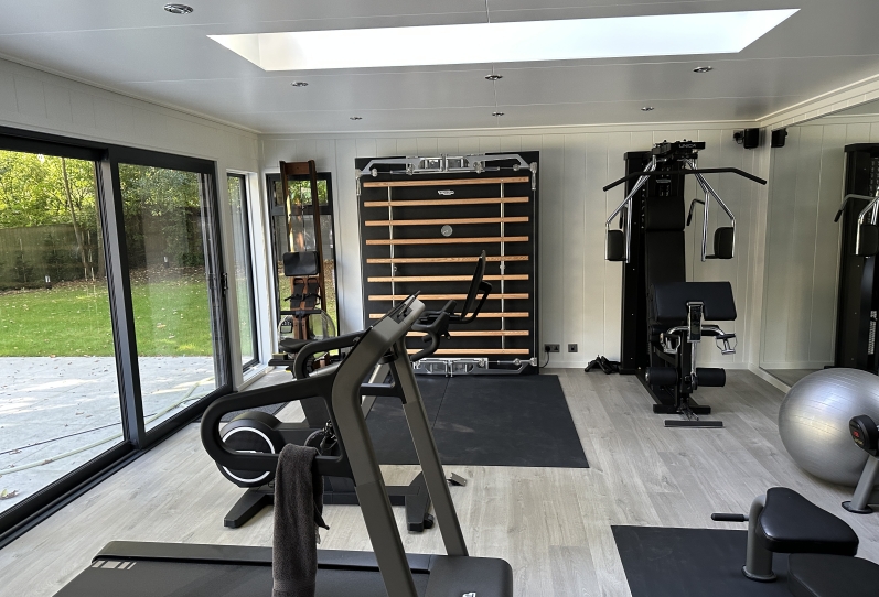 Bespoke Garden Gym Rooms For Home Workouts