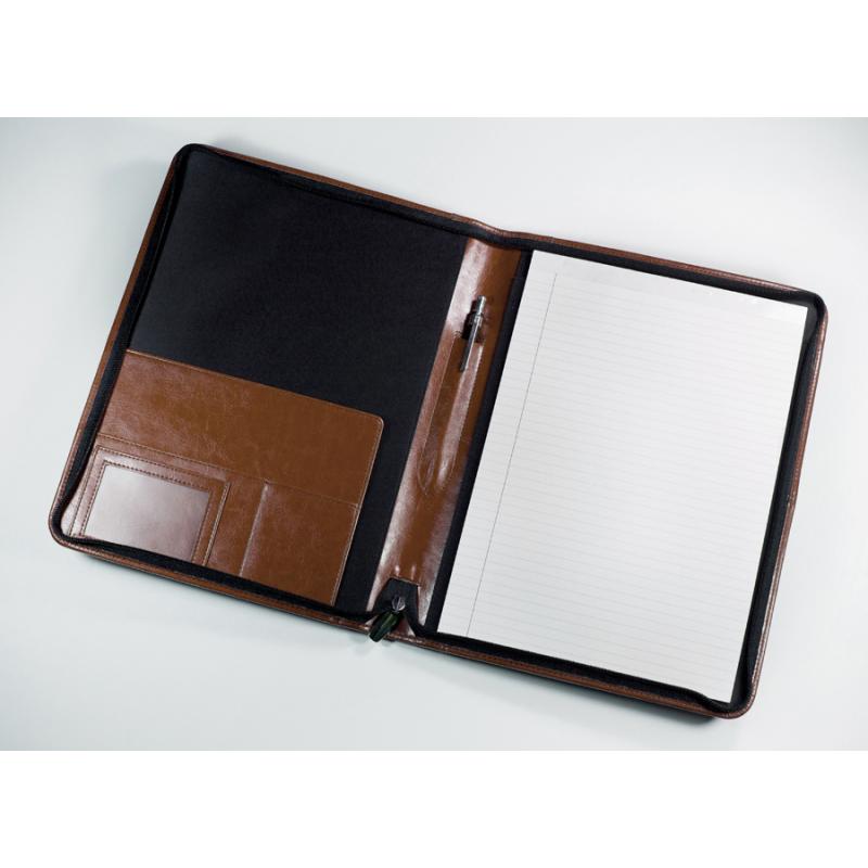 Darwin PU A4 Zipped Folder