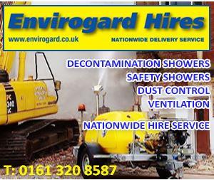 Envirogard - Specialist Hires Ltd: Depots at Manchester, Barnsley, Tamworth & Ashford (Kent)