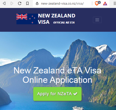 NEW ZEALAND VISA Online - LONDON OFFICE