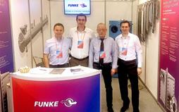 FUNKE Ukraine at the "AquaTherm" in Kiew