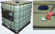 1000 litre IBC with CDS coupling