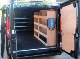Vehicle Compartment Interior Shelving Solutions