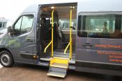 Hand Operated Cut in Renault Master Step