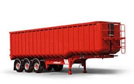 Bathtub Aluminium Bulk Tipper Trailers