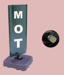 Roto Rotating Pavement Signs