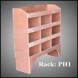 Universal Plywood van shelving unit - PH1