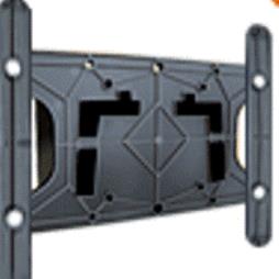 32" Fixed TV Bracket with Conversion Kit