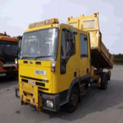 2003 Iveco 7.5 Ton Crew Cab Econ Tipper Gritter For Sale