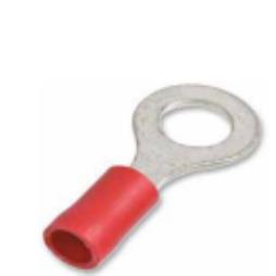 Crimp Insulated Red Ring