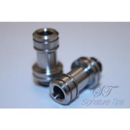 ST031 BIG BORE 510 DRIP TIP BRASS STAINLESS
