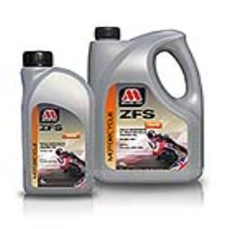 Fully synthetic 4-stroke motorcycle engine oil. 