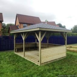 4m x 6m Timber Shelter