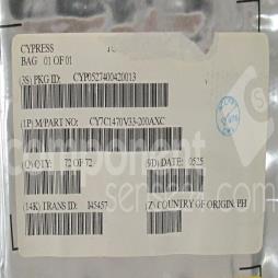 CY7C1470V33-200AXC Cypress Semiconductor
