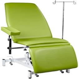 Wide Bariatric Phlebotomy Chair - Electronic