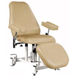 Phlebotomy Blood Drawing Chair - Hydraulic Lift