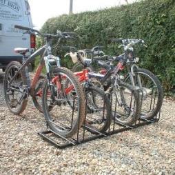 Wrought Iron Bike Racks