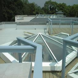 Conical / Faceting Rooflight, Skylight and Atrium Designs