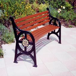Steel / Stainless Steel Seating with Timber Slats