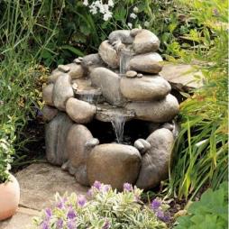 Babbling Boulders Water Feature