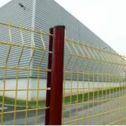 AXIS Welded Mesh Fence Panel Systems - AXIS SR Red / Yellow