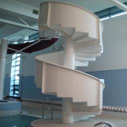 GRP Spiral or Straight Staircase & Platforms