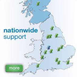 Nationwide Support - Rapid Response. 