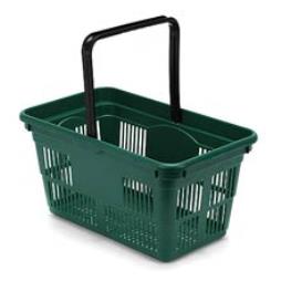 24L Plastic Baskets