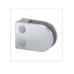 Stainless Steel Round Back Glass Clamps 