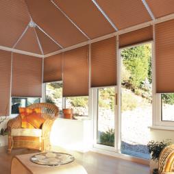 Pleated  Conservatory Blind 