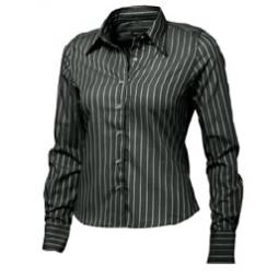 Ladies Stripe Long Sleeve Shirt