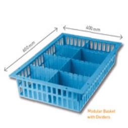Modular Basket with Dividers