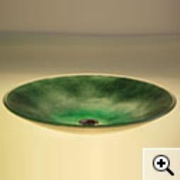 Forest Coloured Glass Basins