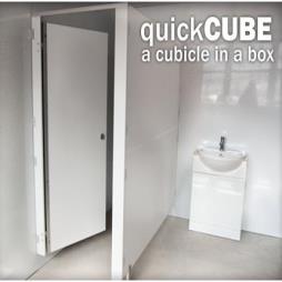 quickCUBE Toilet Cubicle 