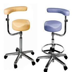 Shaped Ergonomic Tub Stool with arm torso support