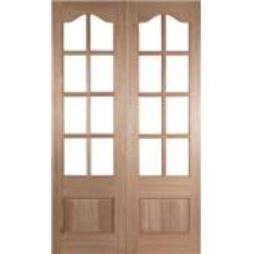 Internal Hardwood Paired Doors