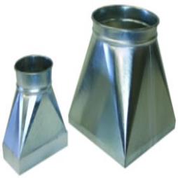 Ductwork Transformation Piece Adaptors