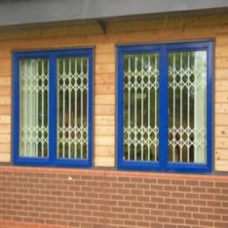 Retractable Security Grilles Business or Public Sector Premises