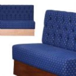 Deep Button Back Free Standing Bench Seating Units