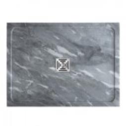 Midus Polished Marble Oblong Shower Tray