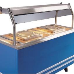 Tiled Carvery Top Hot Cupboard