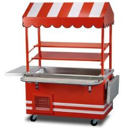 Refrigerated Snack Cart