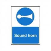 Sound Horn - Health and Safety Sign (MAG.03)