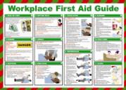 WORKPLACE FIRST AID HEALTH AND SAFETY POSTER