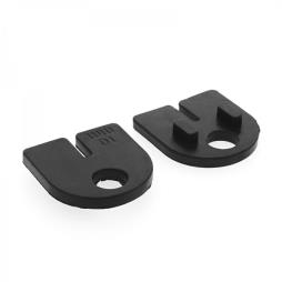 D- Shape Glass Clamp Rubber To Suit 12mm Glass