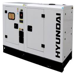 Hyundai DHY14KSE Silent Diesel generator 3-phase 1500rpm