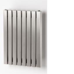 Arate Polished Stainless Steel 500mm x 490mm Radiator 