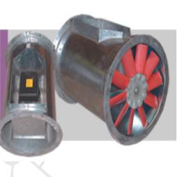 Cylindrical Bifurcated Axial Fans