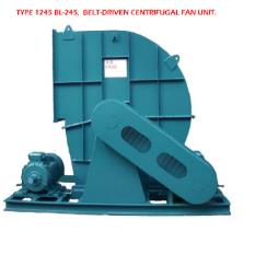 Type 1245 BL-245 Belt Driven Centrifugal Fan Unit