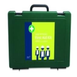 Large Workplace First Aid Kit in Green Cambridge Box